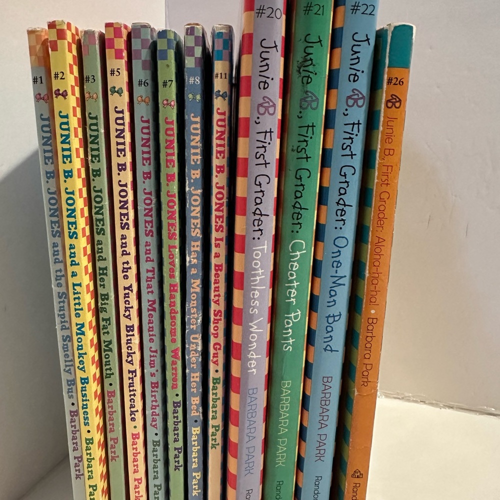 Junie B. Jones First Grade Book Lot - Paperback & Hard Covers Collection